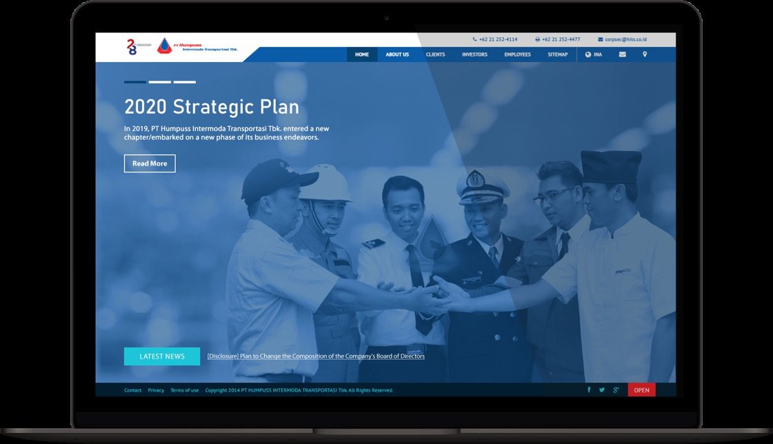 HITS corporate website