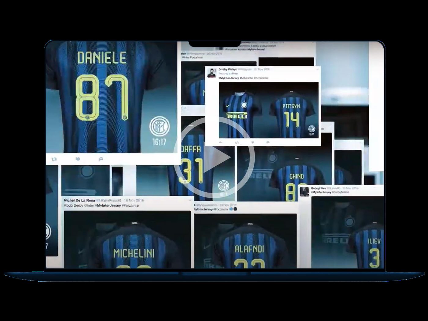 My Inter Jersey UGC campaign